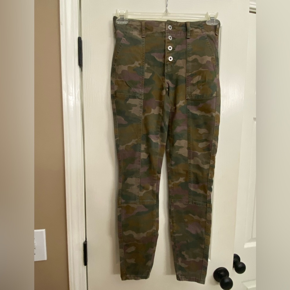 Anthropology Camo Jeans